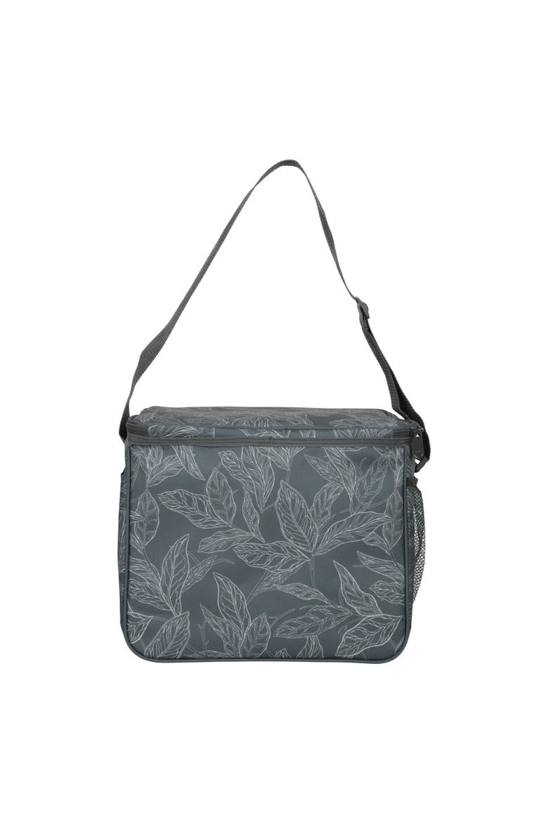 6.6gal Leaves Cool Bag, Alternate, color, Green
