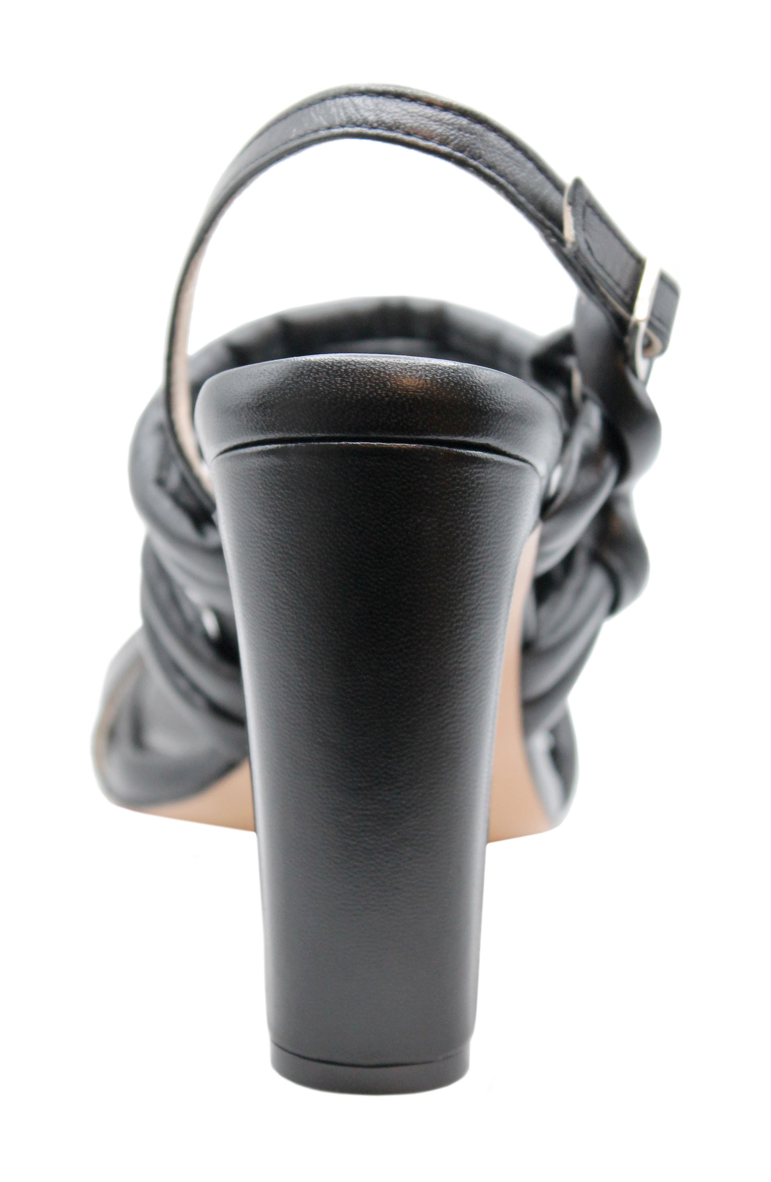 Charles David Lonestar Knotted Sandal, Alternate, color, 