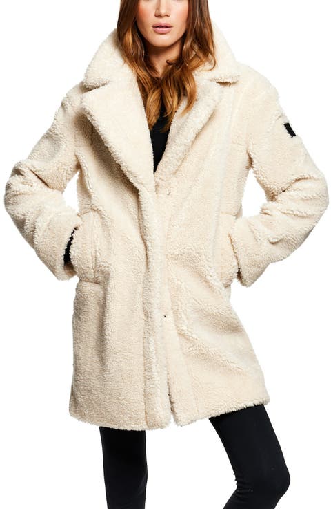 Faux Shearling Coat