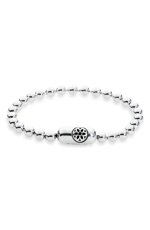 Men's Rosette Poplock Bracelet