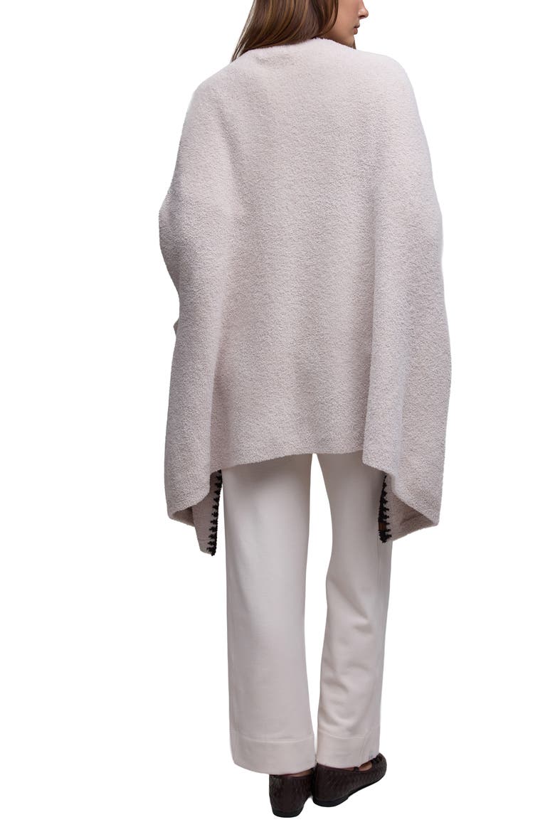 CozyChic® Blanket Stitch Wrap, Alternate, color, STONE-UMBER