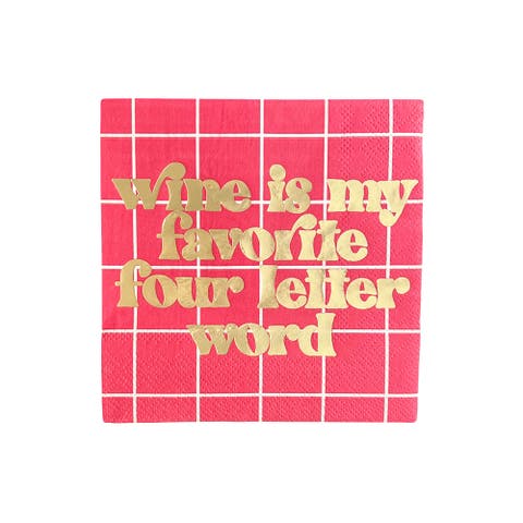 Cocktail Themed Cocktail Napkins