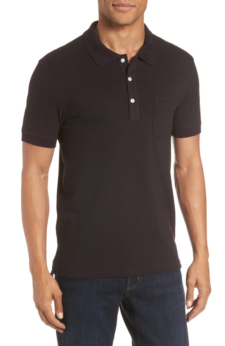 J.Crew Stretch Cotton Polo Shirt, Main, color, 