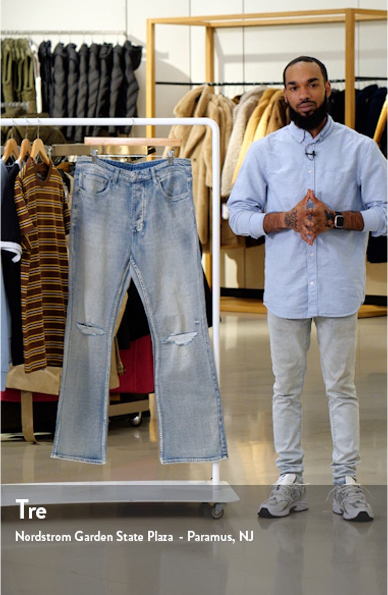 Bronko Legacy Ripped Bootcut Jeans, sales video thumbnail