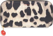 Givenchy Lucky Charms Printed Leather Zip Wallet