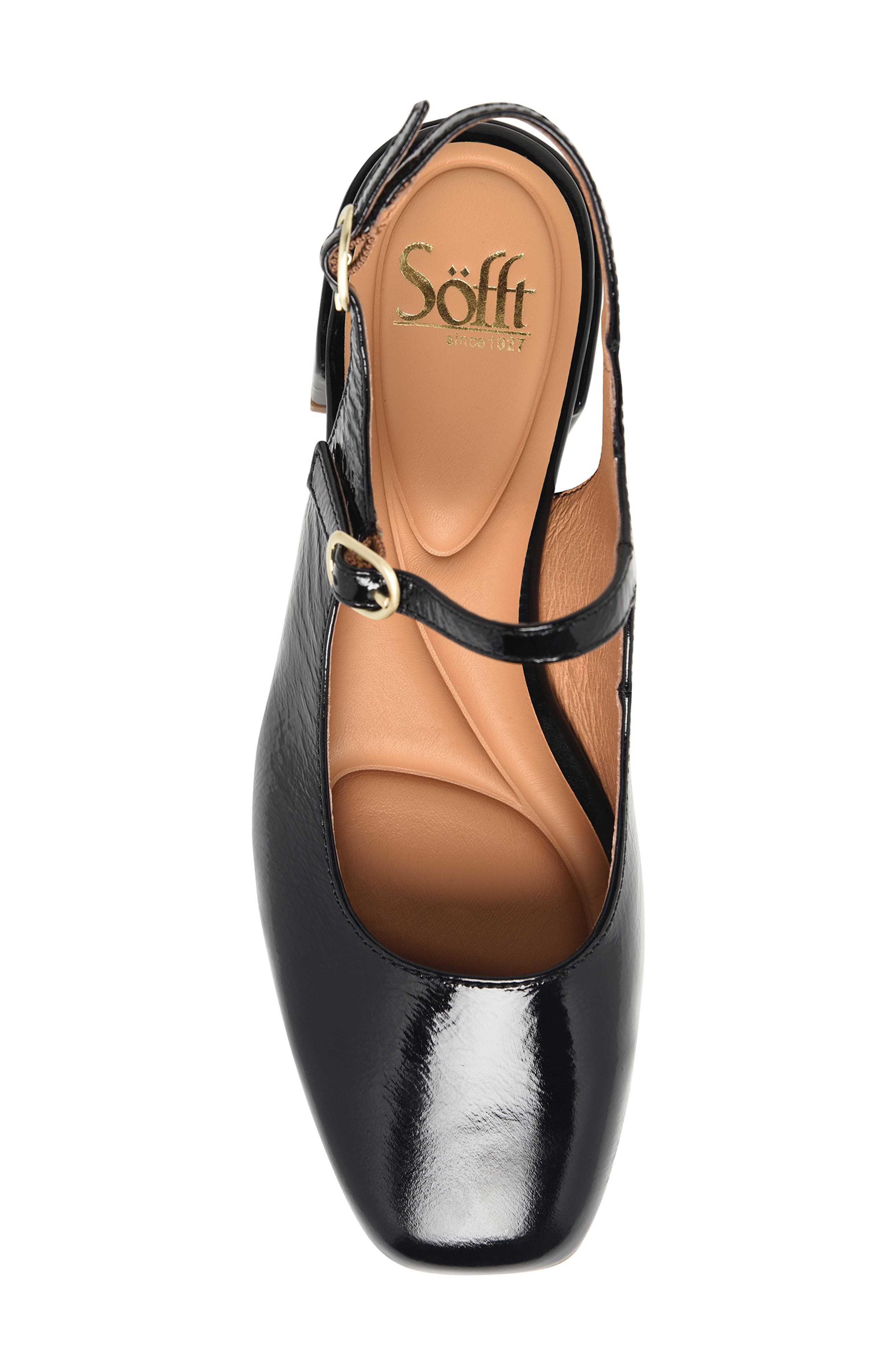 Söfft Leyla Slingback Mary Jane Pump, Alternate, color, Black
