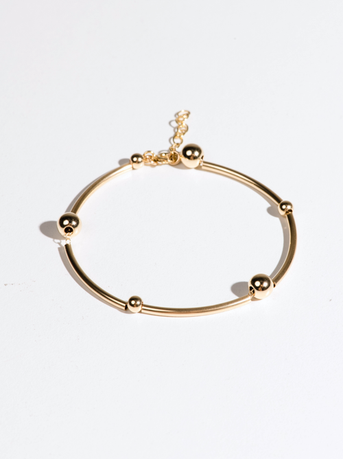 ABLE Nina Tube Bracelet in Gold-Filled  product