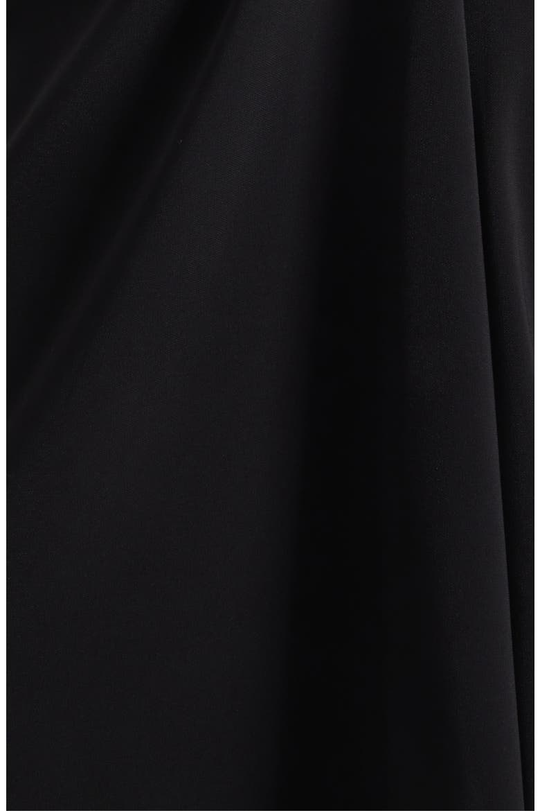 Freja Sleeveless Twist Midi Dress, Alternate, color, BLACK