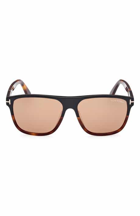 TOM FORD 58mm Square Sunglasses