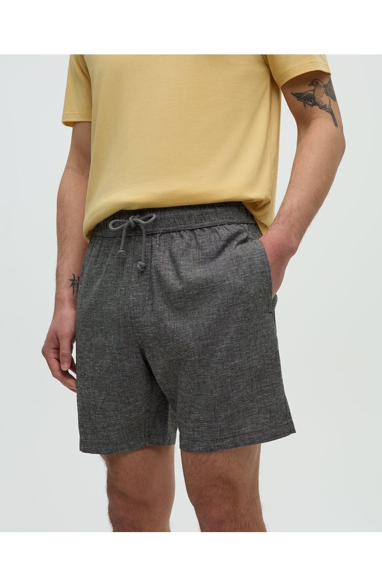 tentree Hemp Joshua Short, Alternate, color, Graphite Heather