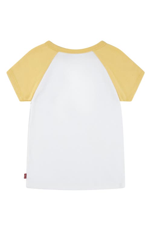 LEVI'S® LEVI'S® KIDS' LOGO PATCH RAGLAN SLEEVE T-SHIRT