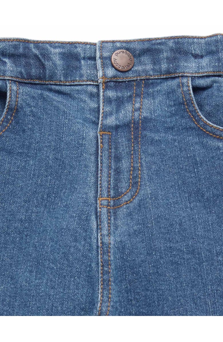 Purebaby Straight Leg Jean, Alternate, color, Mid Denim