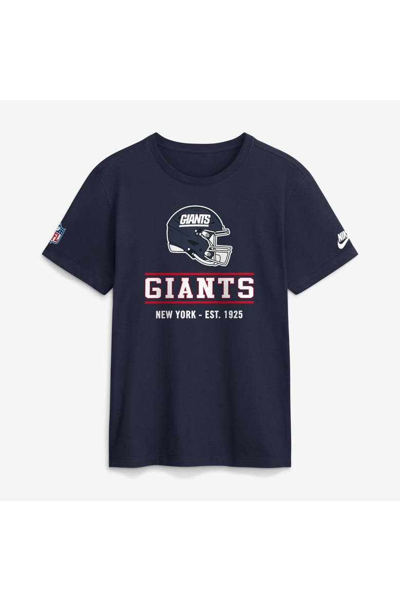 Men's Nike Navy New York Giants Sideline Alternate Final Sprint Dri-FIT T-Shirt, Main, color, Navy