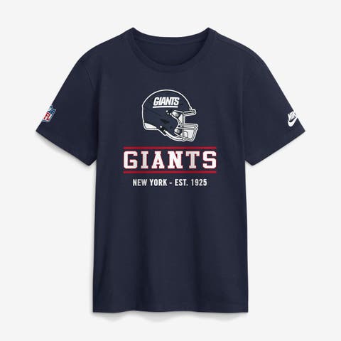 Men's Nike Navy New York Giants Sideline Alternate Final Sprint Dri-FIT T-Shirt