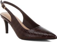 LONDON RAG Halins Pointed Toe Slingback Pump