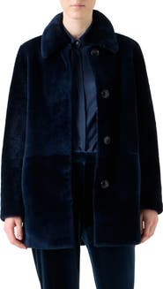 Akris Yaron Genuine Merino Shearling Jacket