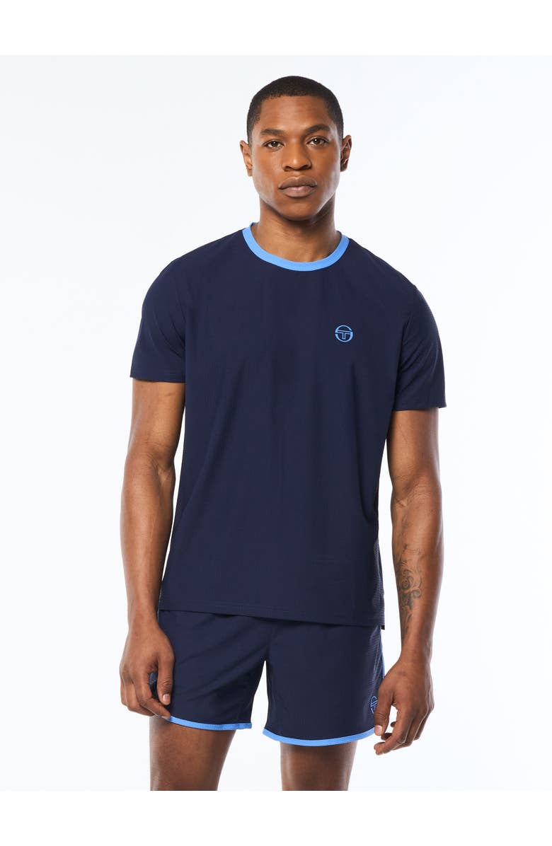 Sergio Tacchini Grata Active T-shirt, Main, color, Maritime Blue