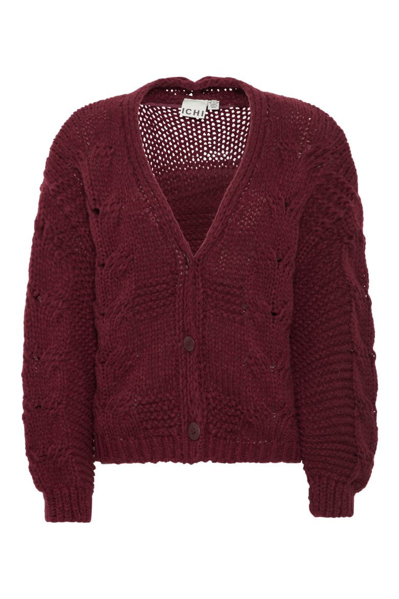 V-Neck Cardigan, Alternate, color, PORT ROYAL