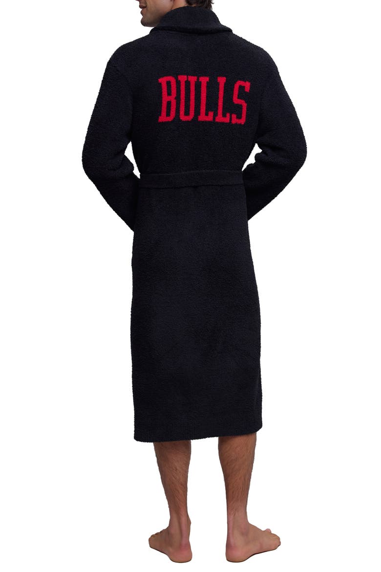CozyChic Chicago Bulls Unisex Robe, Alternate, color, BLACK MULTI