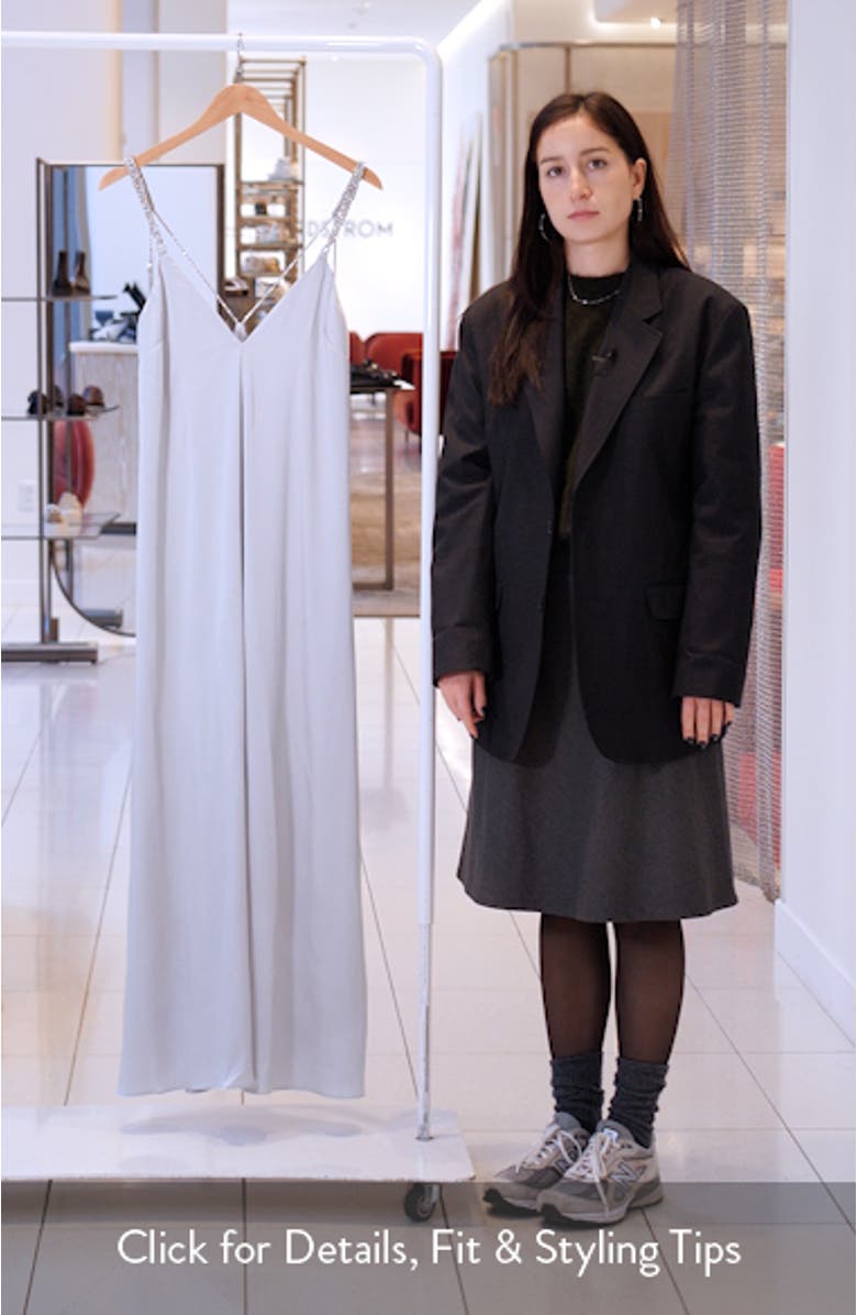 Abbey Trapeze Maxi Dress, sales video thumbnail