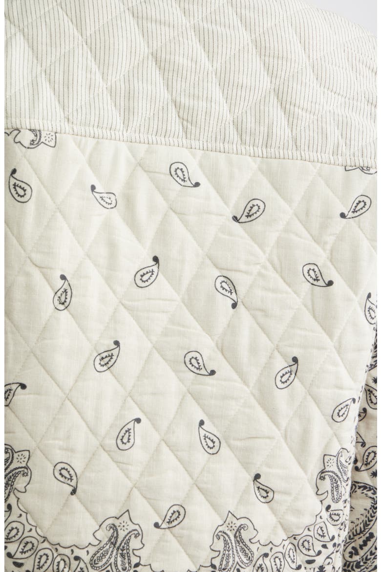 Carlos Quilted Jacket, Alternate, color, PAISLEY CREAM