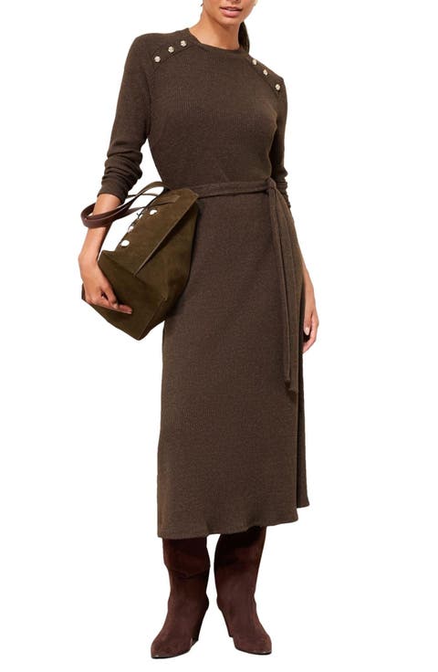 Long Sleeve Sweater Dress