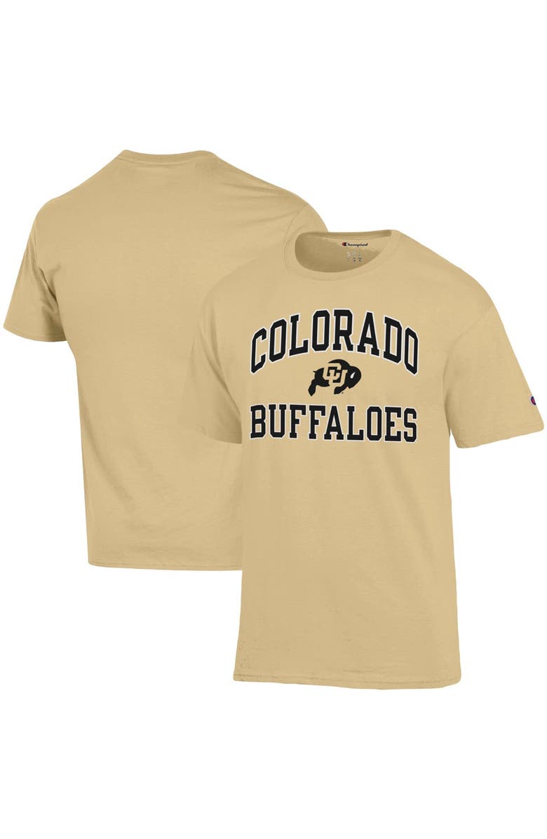 Champion Men's Champion  Gold Colorado Buffaloes High Motor T-Shirt, Main, color, Gold