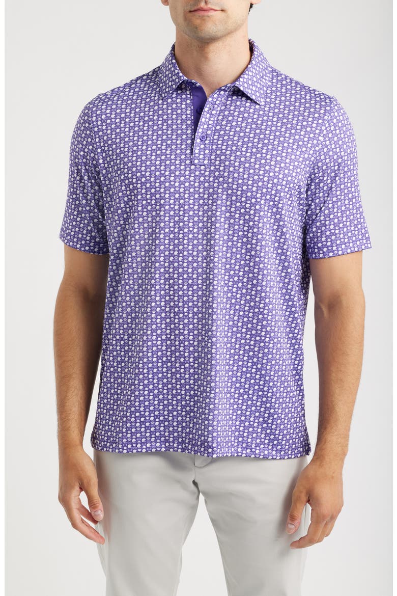 XC+™ Game Day Performance Polo, Main, color, PURPLE