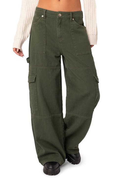 Low Rise Cargo Pants for Women | Nordstrom Low Rise Cargo Pants for Women | Nordstrom