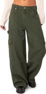 EDIKTED Ember Denim Cargo Pants
