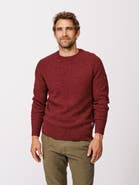 Aubin Prestwick Shetland Crew Neck Sweater