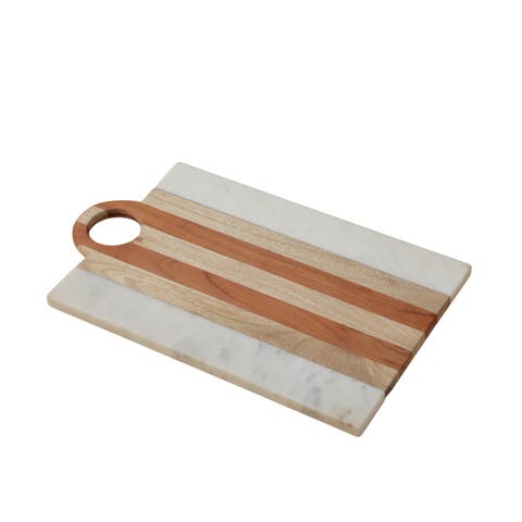 Moa Marble & Wood Rectangular Board