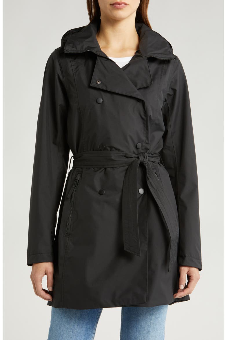 rosymonster/2way water proof coat（ブラック） Wesley II Waterproof Insulated Trench Coat (Women) | Nordstrom