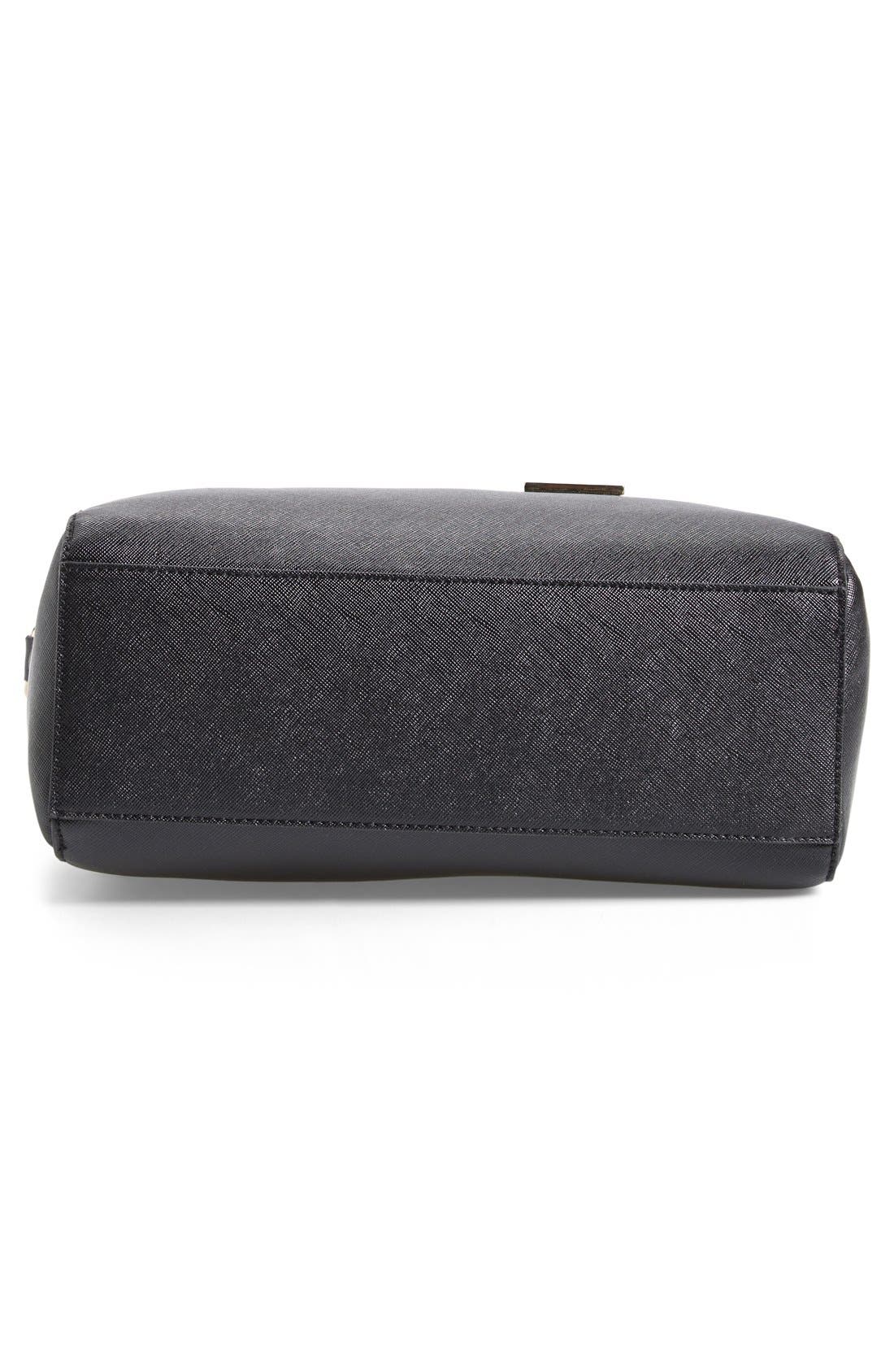 'Limoges II' Satchel, Alternate, color, BLACK