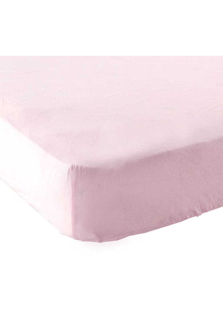 Snugly Fitted Playard Bedding for Her, Main, color, Pink Spots