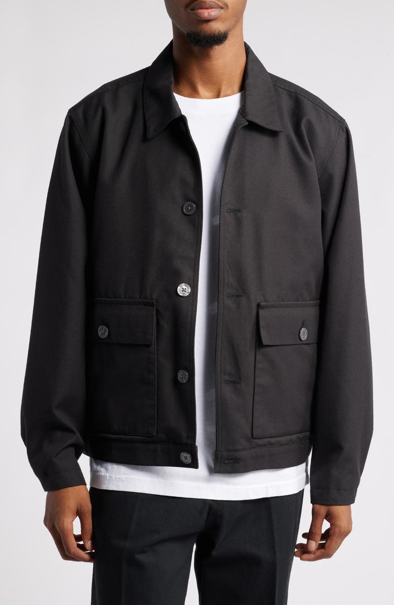 Obey Oliver Shirt Jacket, Main, color,