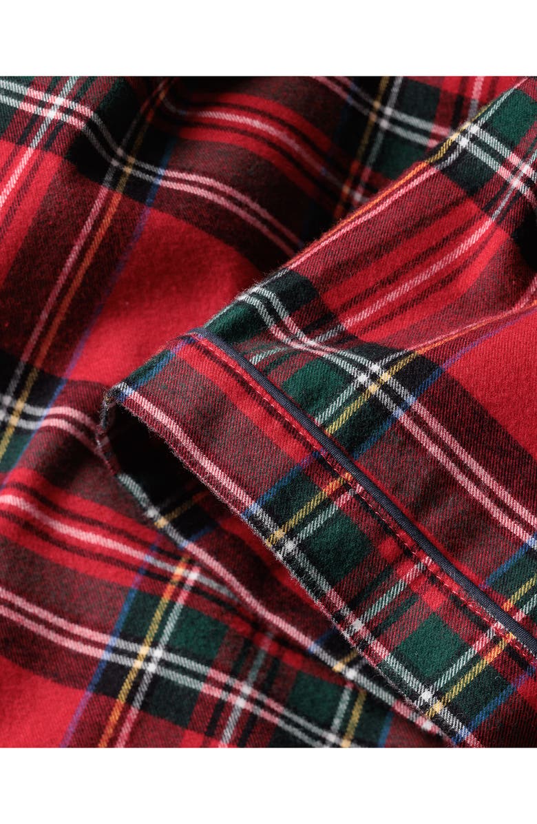 Petite Plume Imperial Tartan Sleep Shorts, Alternate, color, 