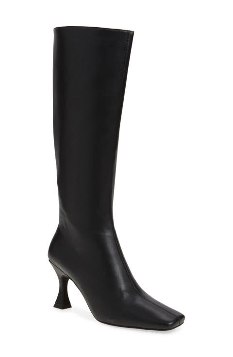 Check Mate Knee High Boot