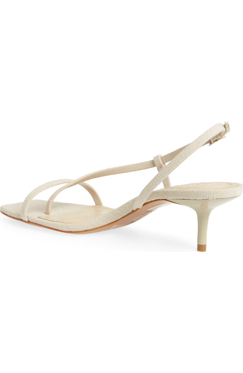 Schutz Heloise Slingback Sandal, Alternate, color, Oyster