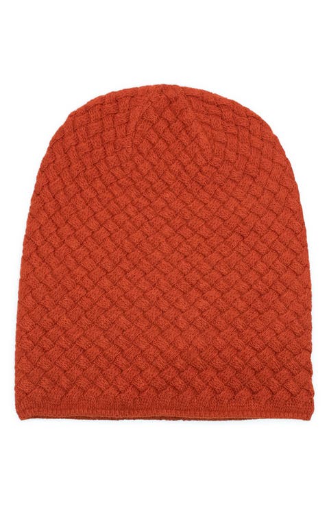 Minerva Basket Weave Beanie