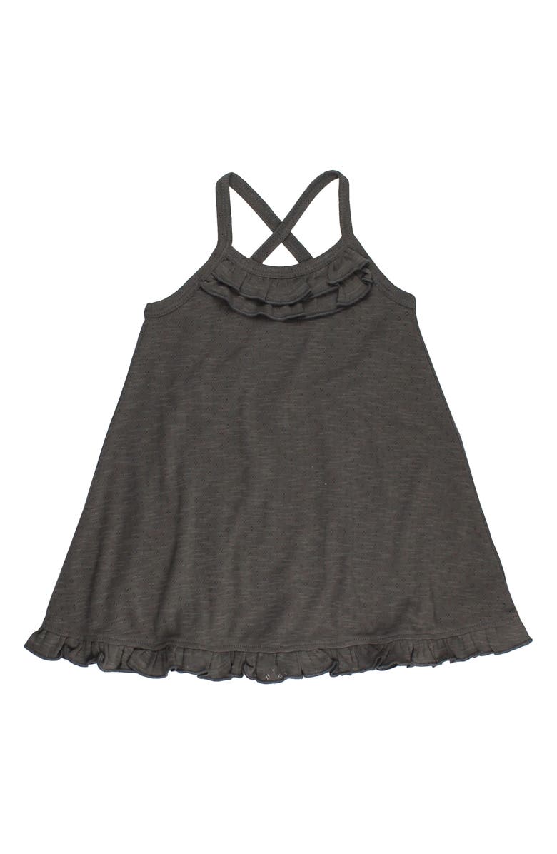 L'ovedbaby Organic Cotton Pointelle Sundress, Main, color, 