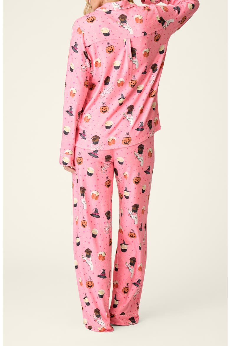Sweet and Spooky Pajamas, Alternate, color, PINK MELON