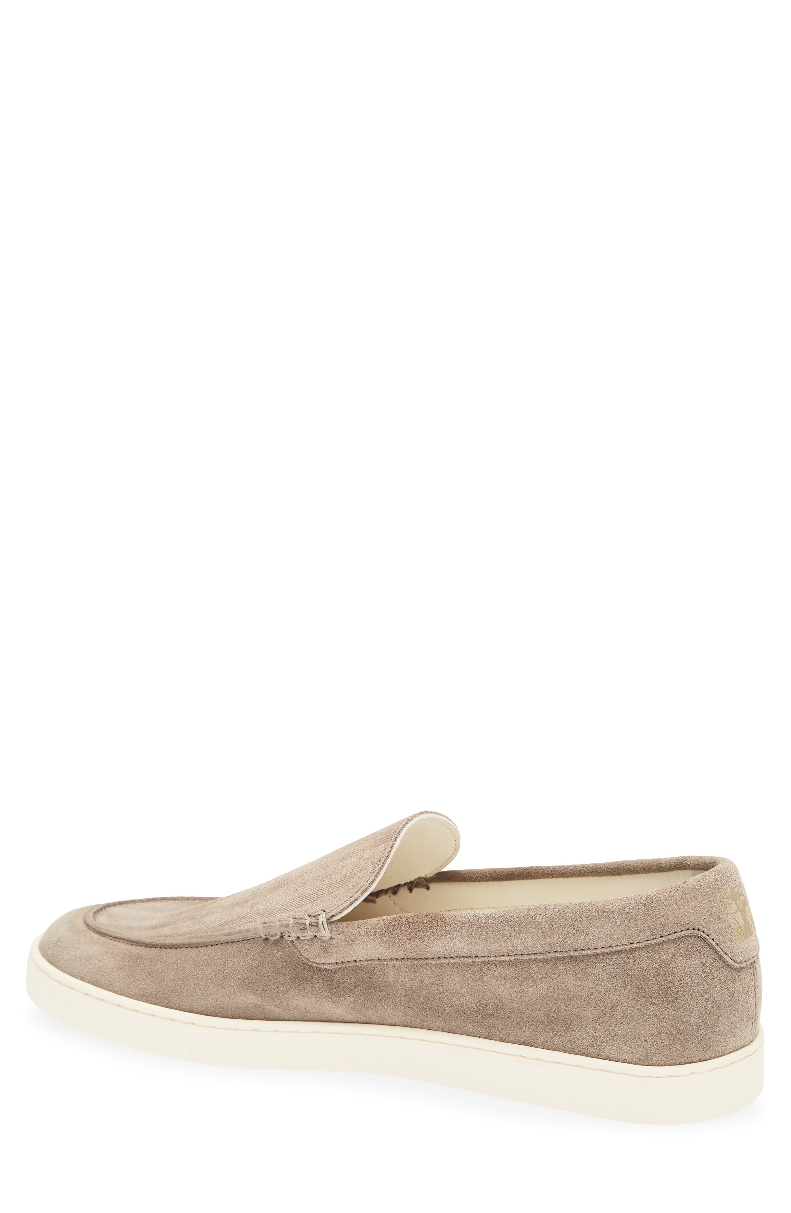 Chevron Slip On Leather Sneaker, Alternate, color, C4298 KOALA