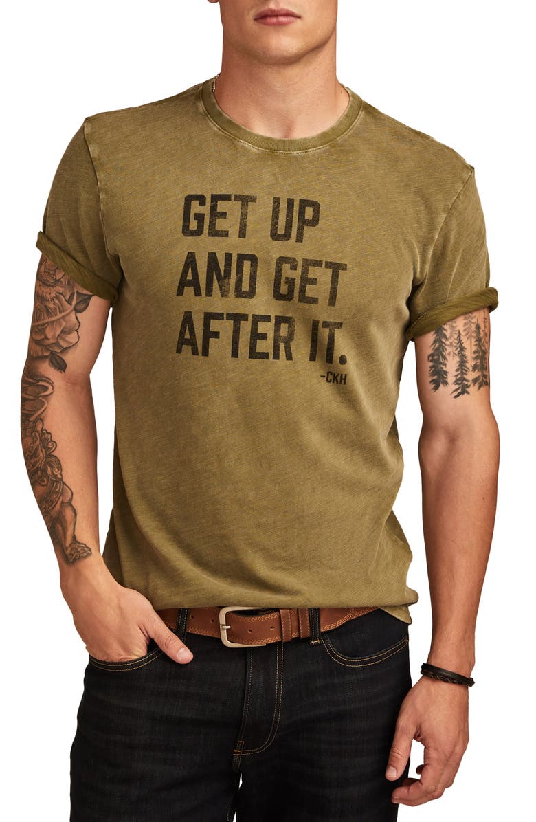 Lucky Brand Get Up Graphic T-Shirt, Main, color,