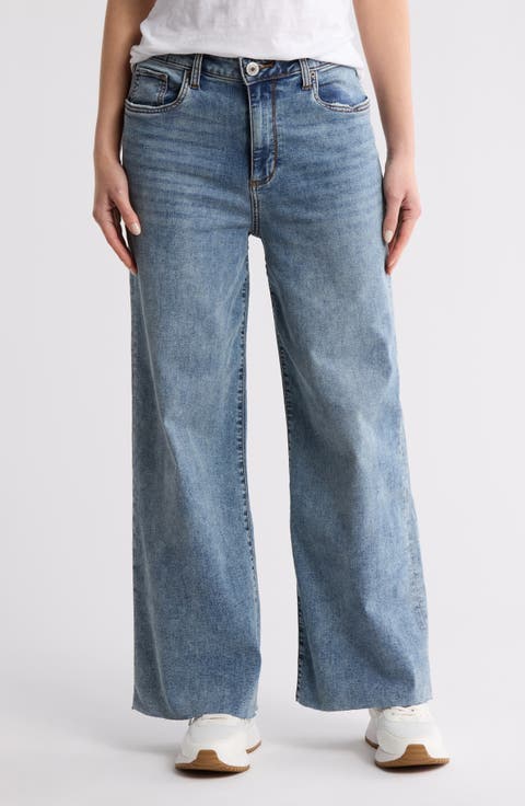 High Rise Slouchy Wide Leg Jeans