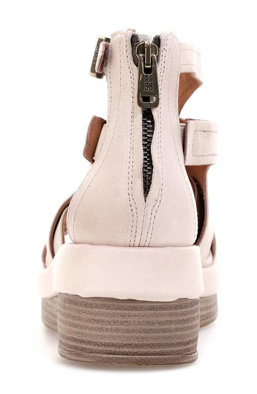 As98 A.s.98 Stanton Wedge Sandal In Silk
