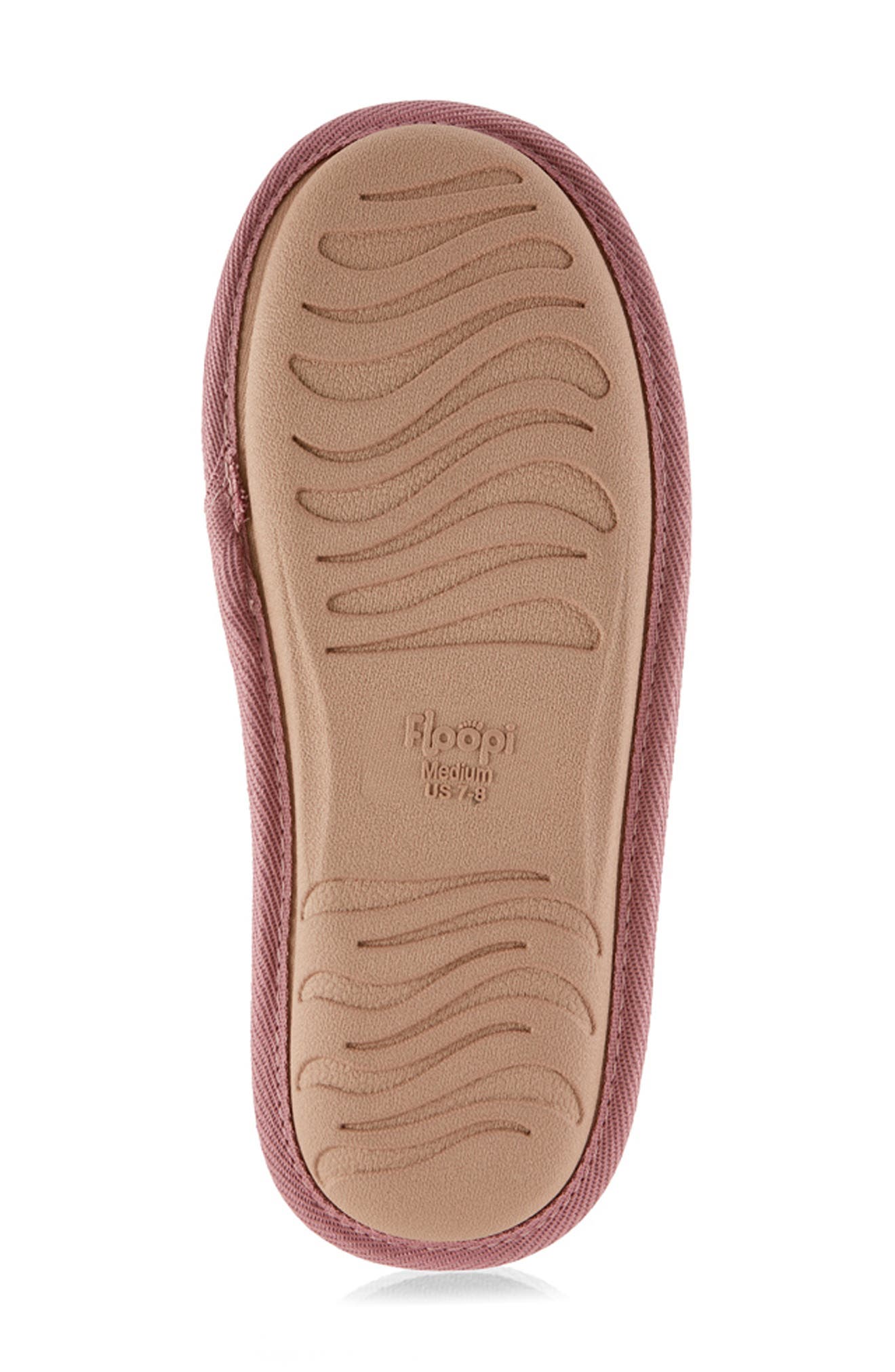 FLOOPI Bailey Rib Scuff Slipper, Alternate, color, Pink