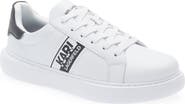 KARL LAGERFELD PARIS Leather Low Top Sneaker