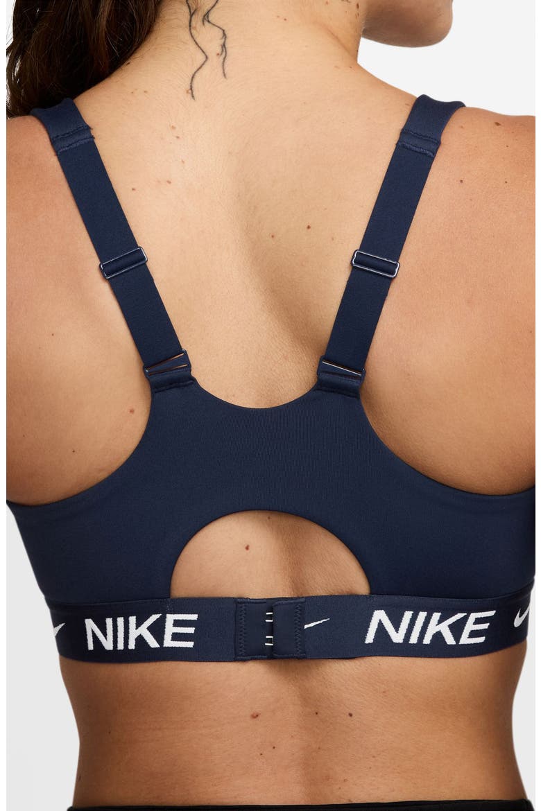 Indy Dri-FIT High Support Sports Bra, Alternate, color, MNNAVY