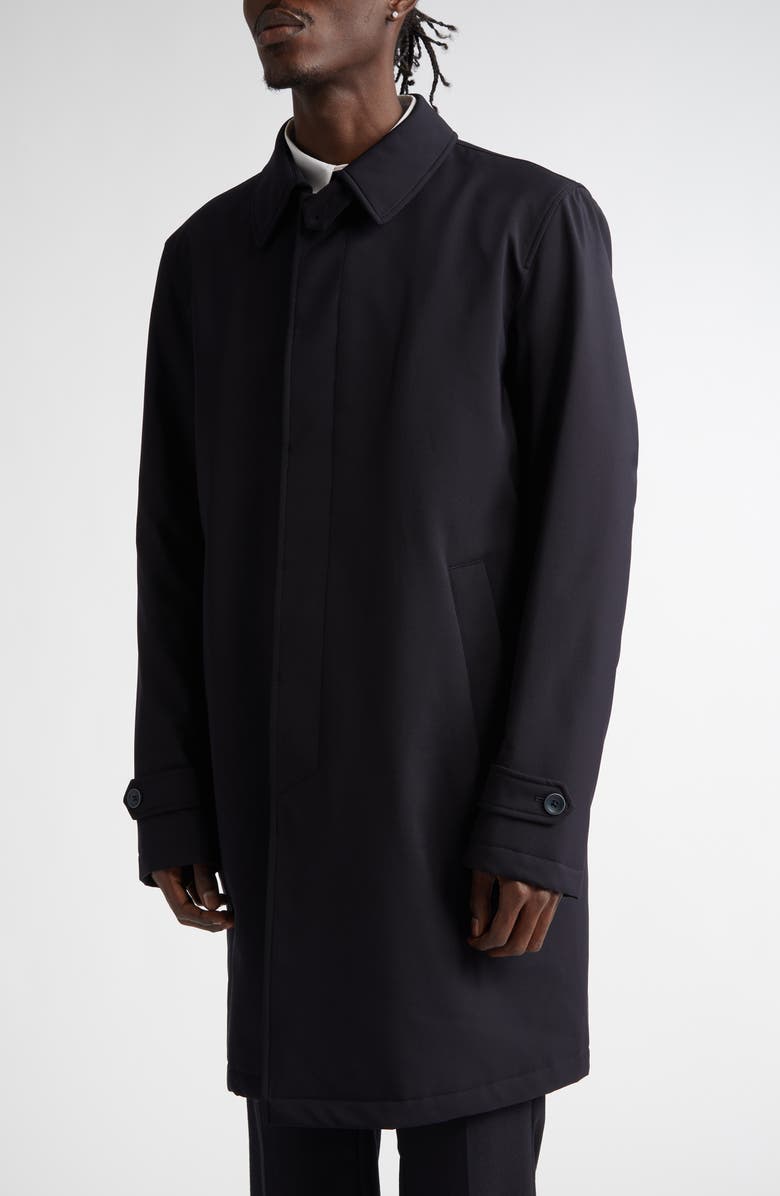 Herno Stretch Twill Topcoat, Alternate, color, 